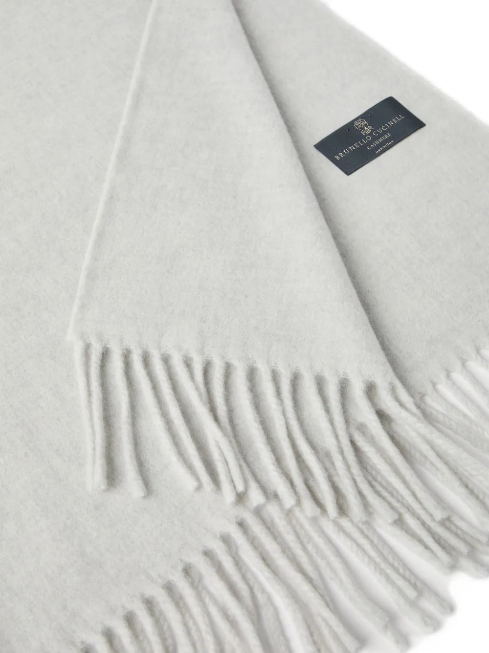 Cashmere Scarf With Fringes - 3