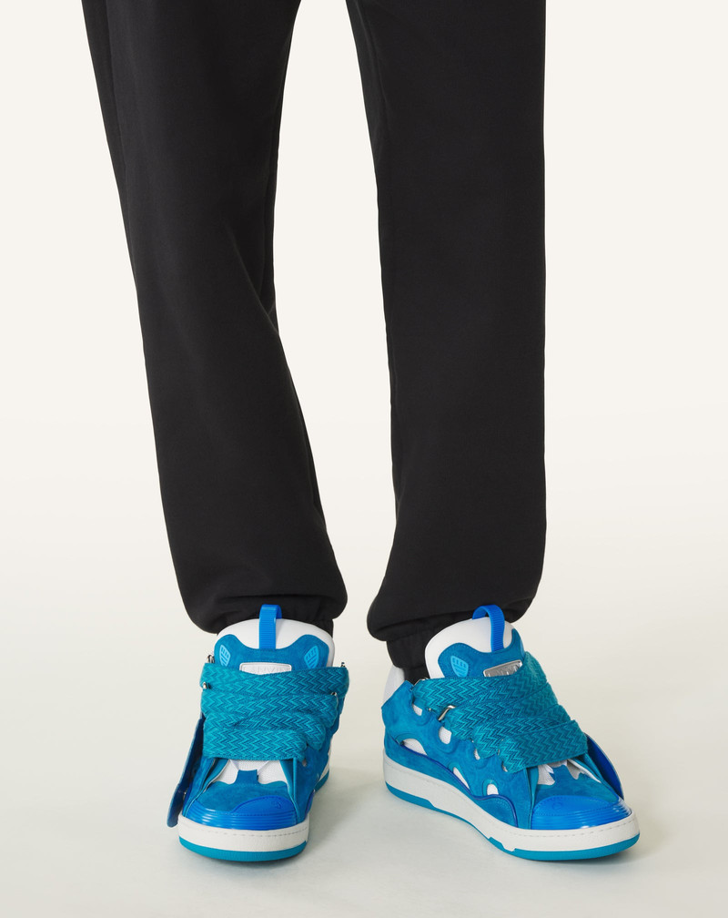 CURB PATCH SNEAKERS IN LEATHER 9