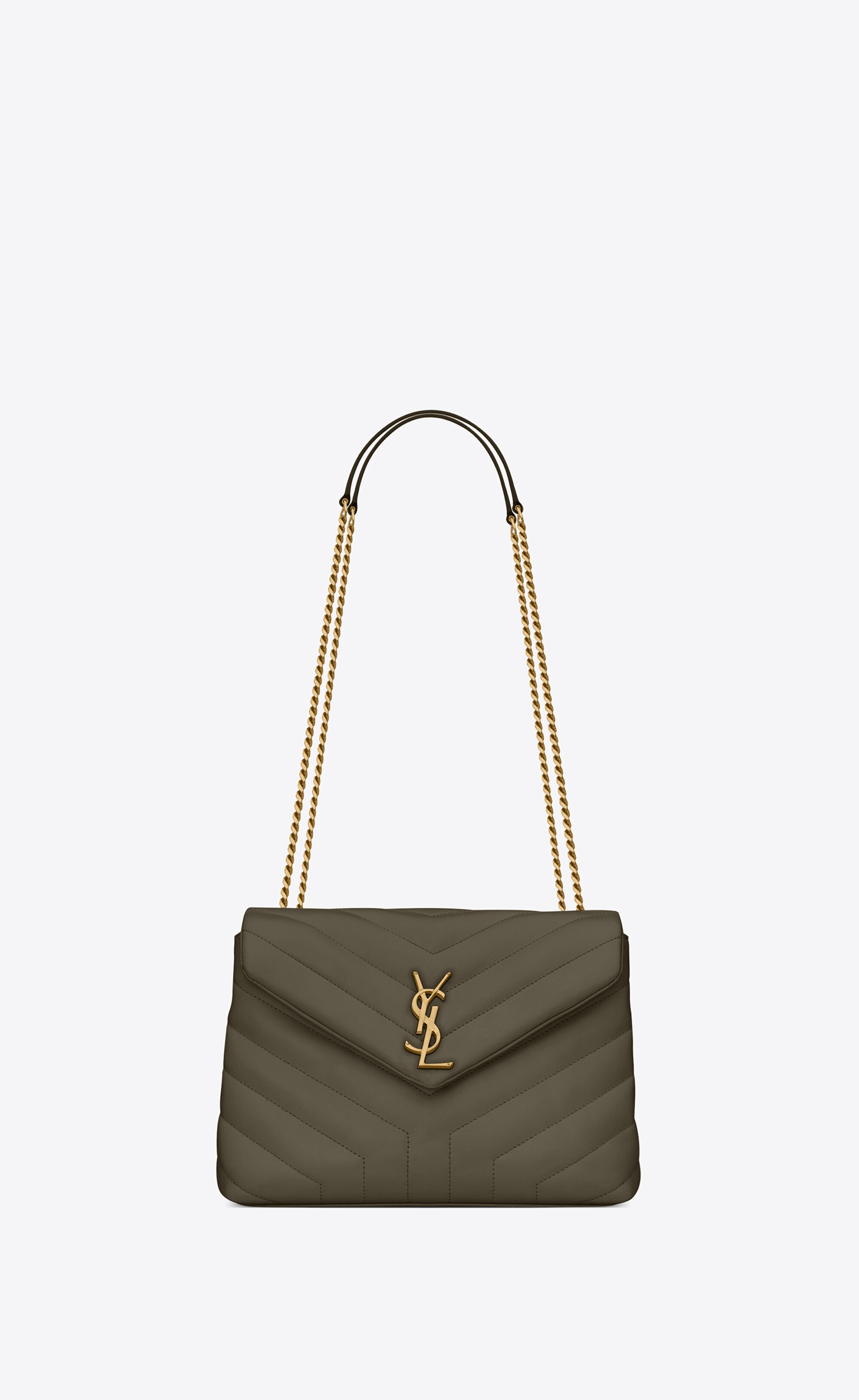 loulou small bag in matelassé “y” leather - 1