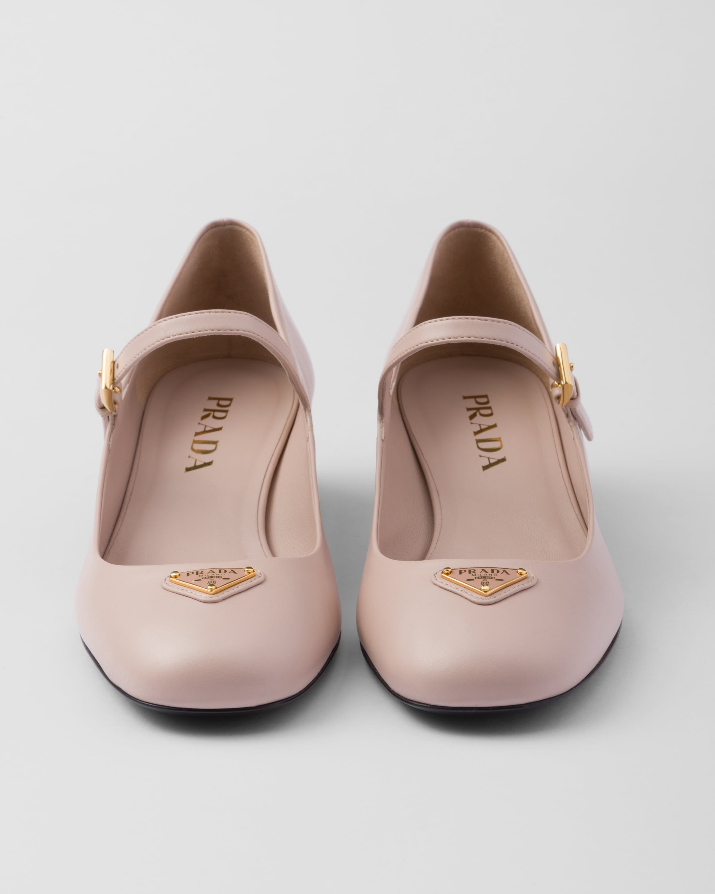 Nappa leather Mary Jane pumps - 6