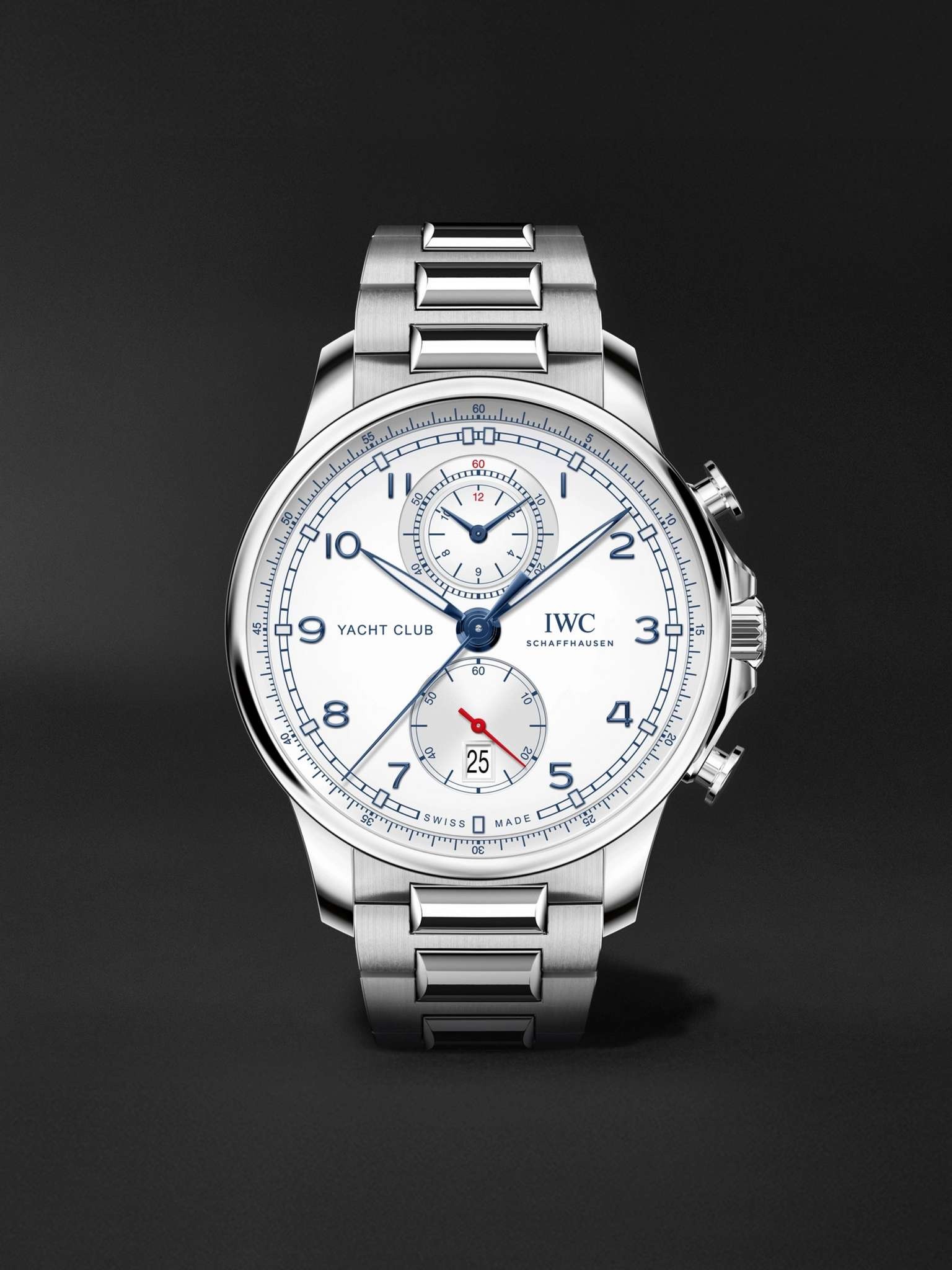 Portugieser Yacht Club Automatic Chronograph 44.6mm Stainless Steel Watch, Ref. No. IW390702 - 1