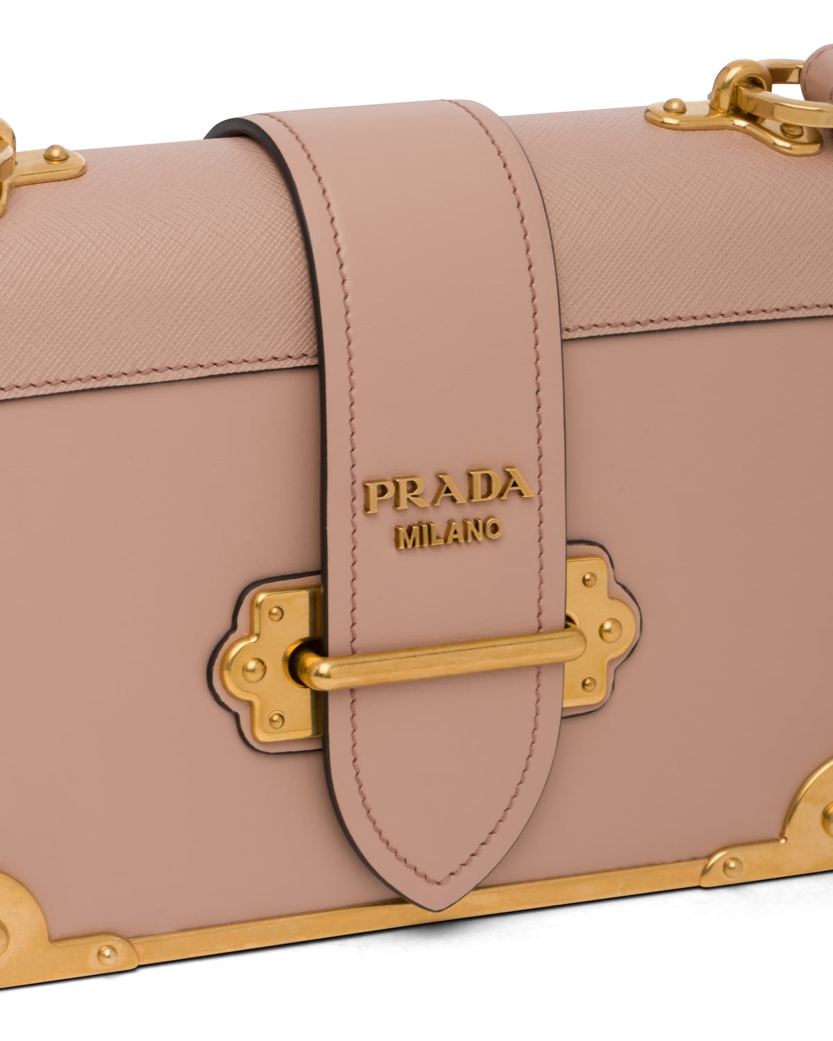 Leather Prada Cahier Bag - 6