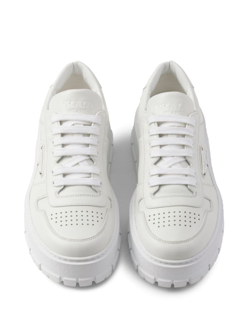 leather sneakers - 5