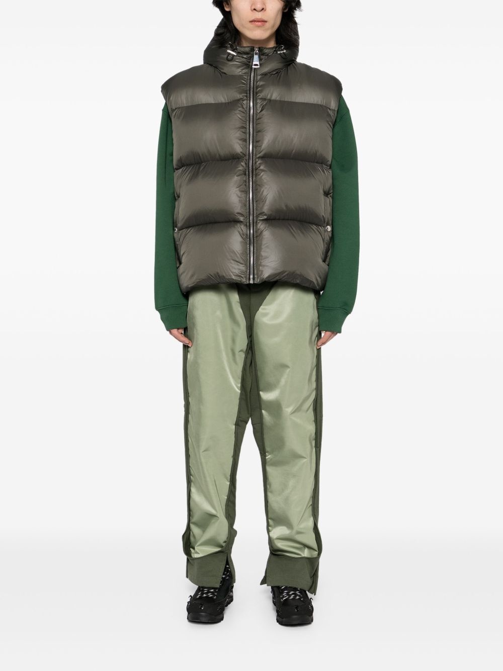 hooded gilet - 2