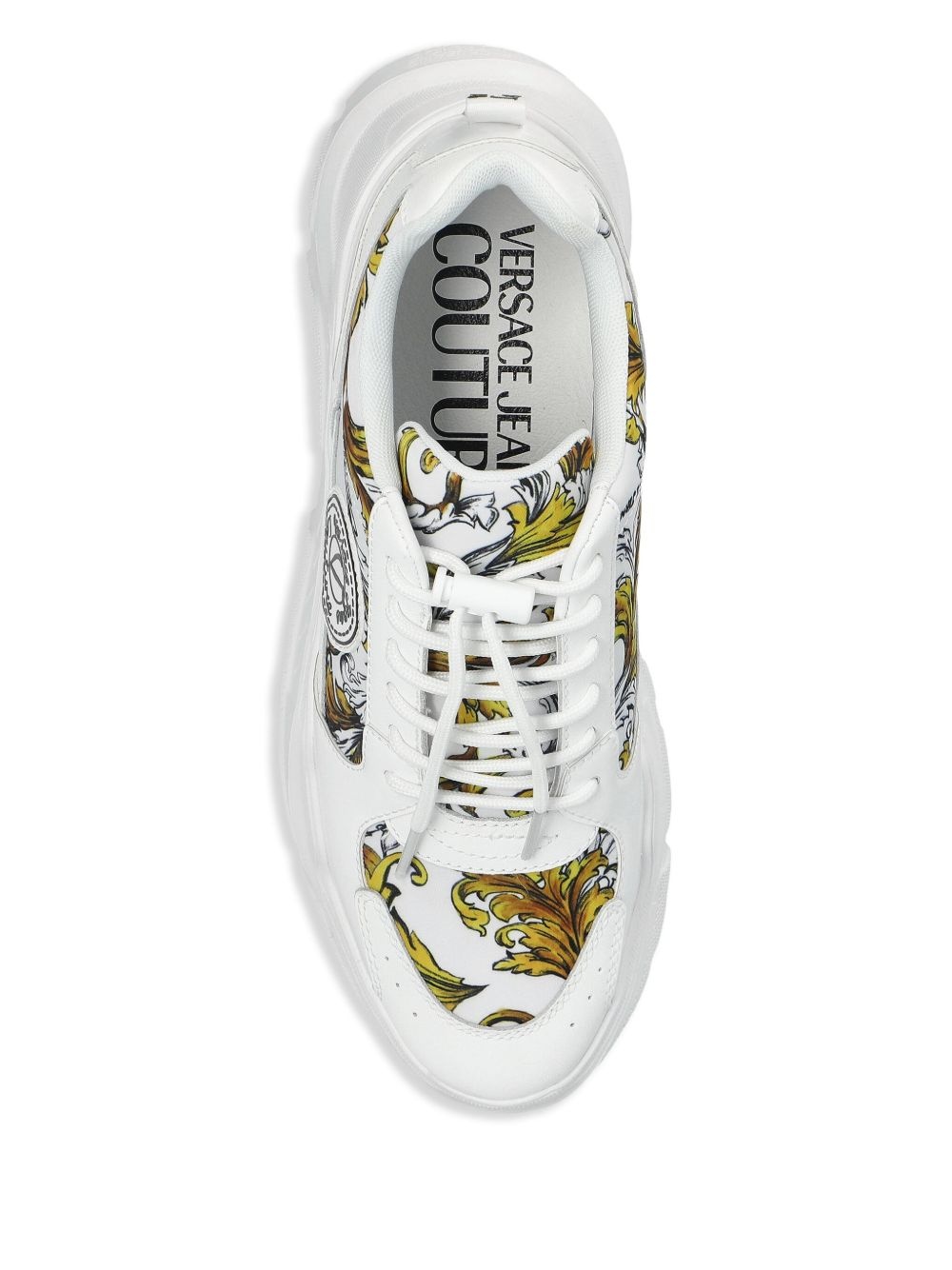 Barocco panelled sneakers - 4