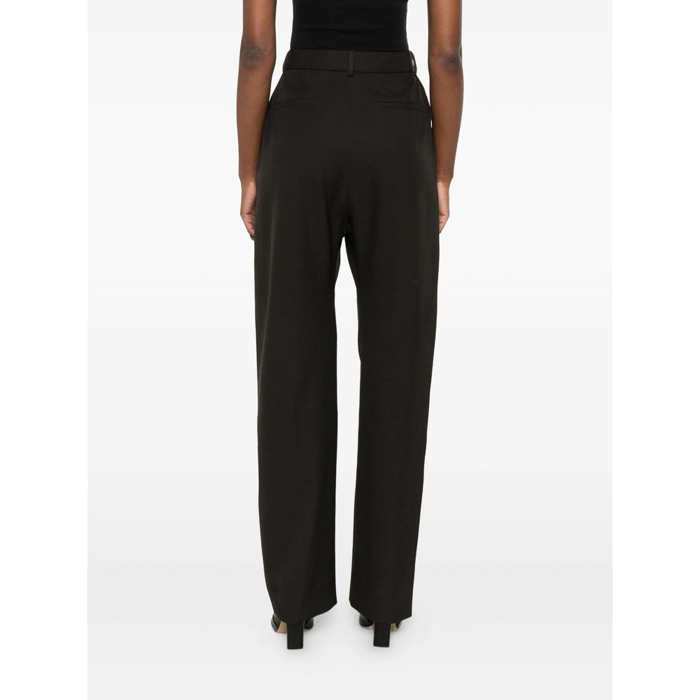 Lemaire Black Trousers - Straight Trousers Women - 3