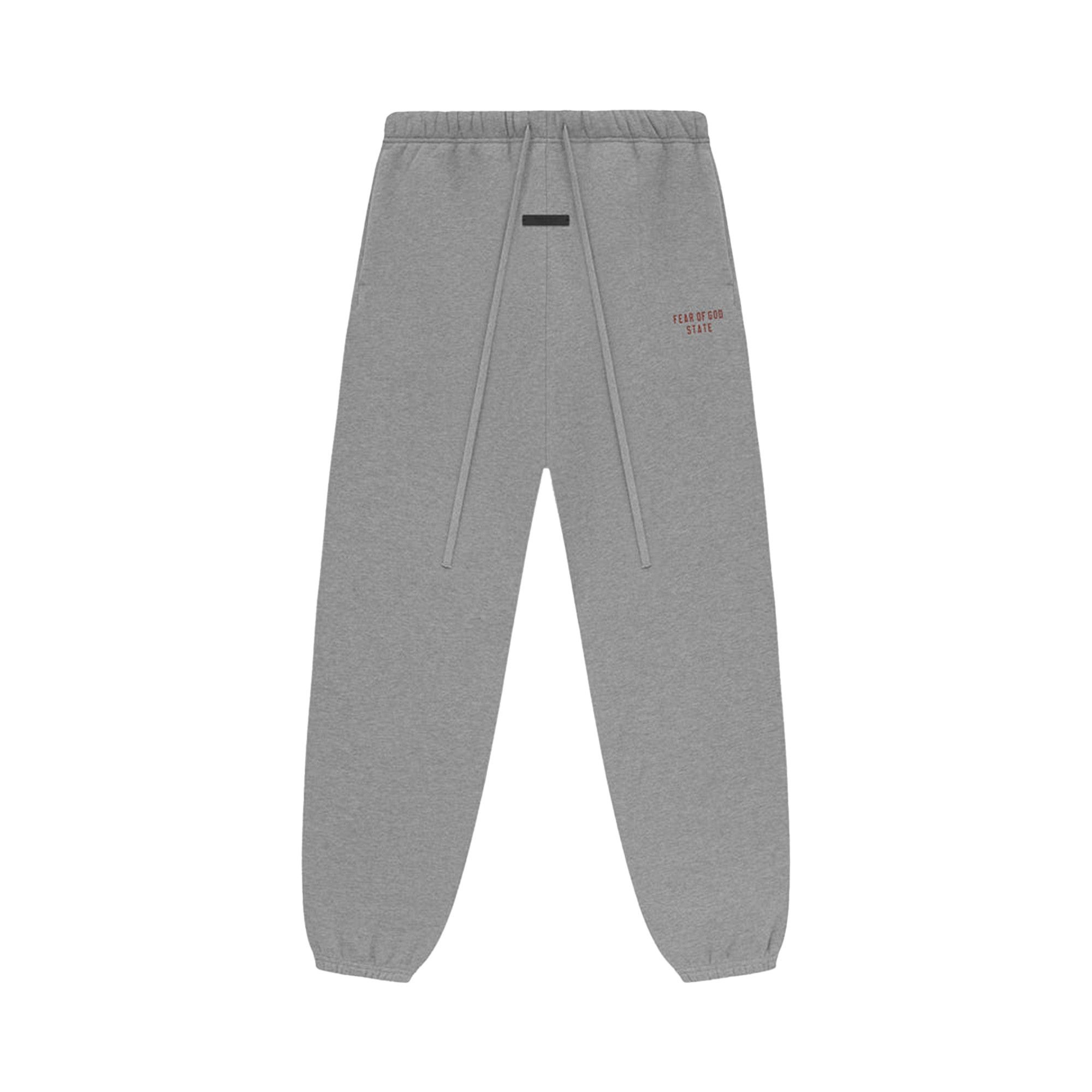 Fear of God Essentials Fleece Sweatpant 'Dark Heather' - 1