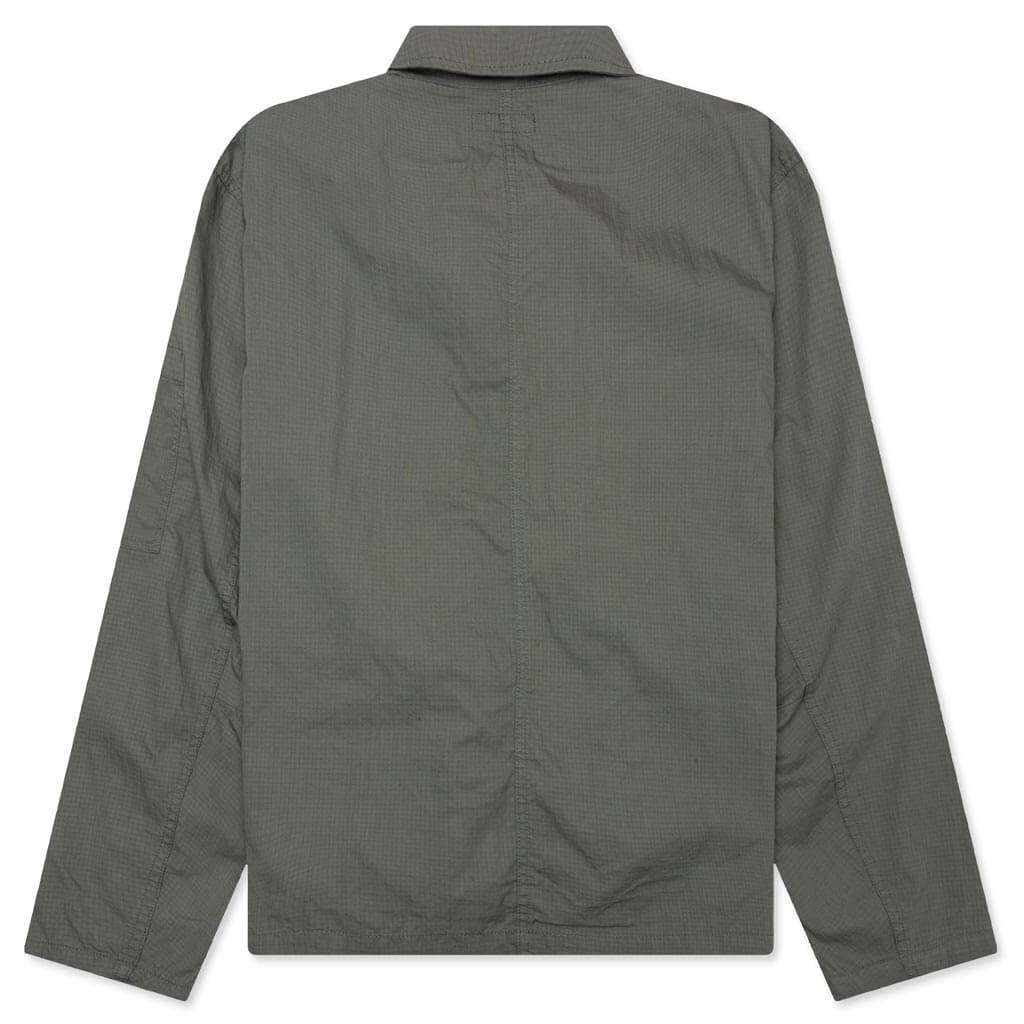 MILITARY L/S OVER SHIRT - OLIVE - 2