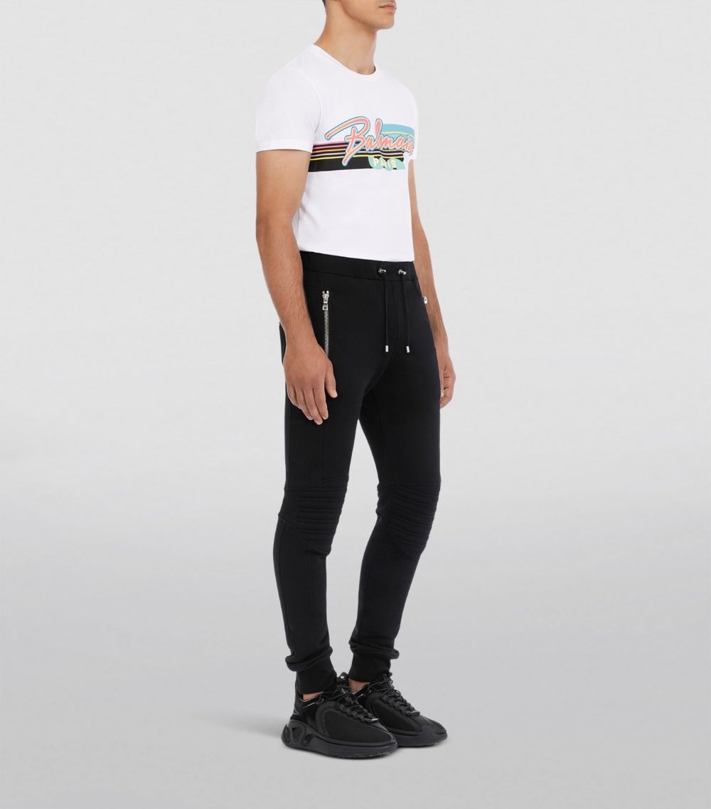 Zipped Monogram Sweatpants - 5