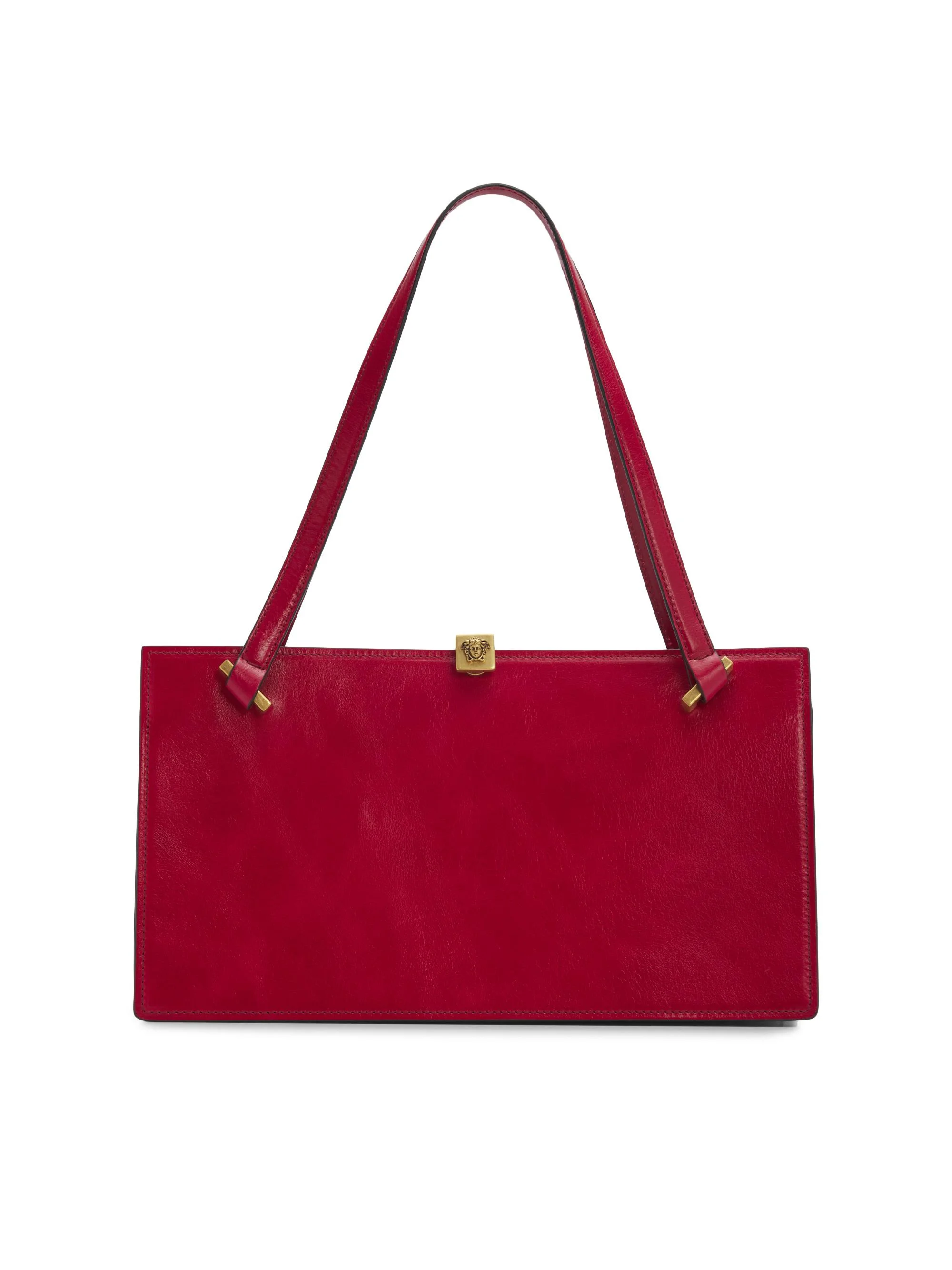 Women's La Vacanza Severine Leather Tote - Fire - 1