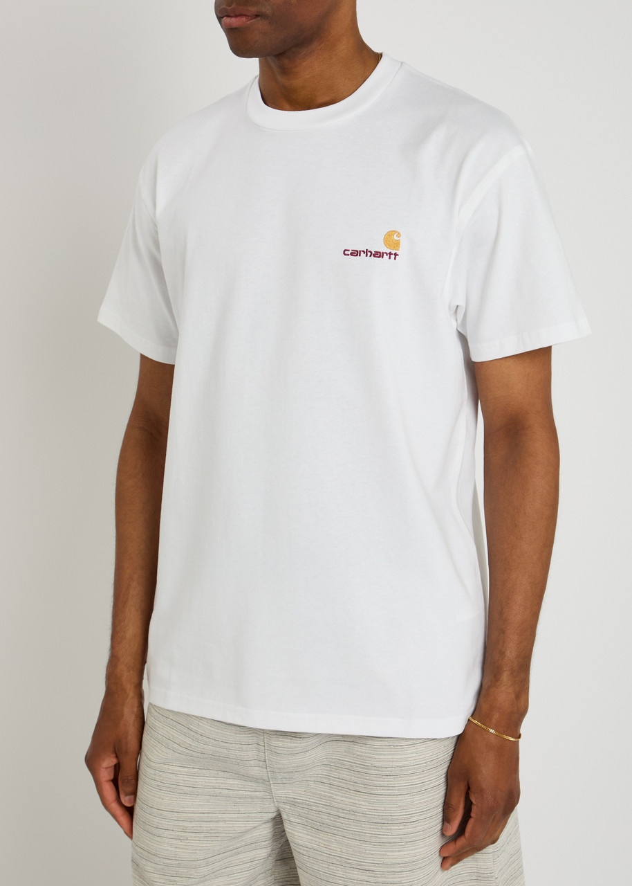 Carhartt Wip American Script Logo-embroidered Cotton T-shirt - 2