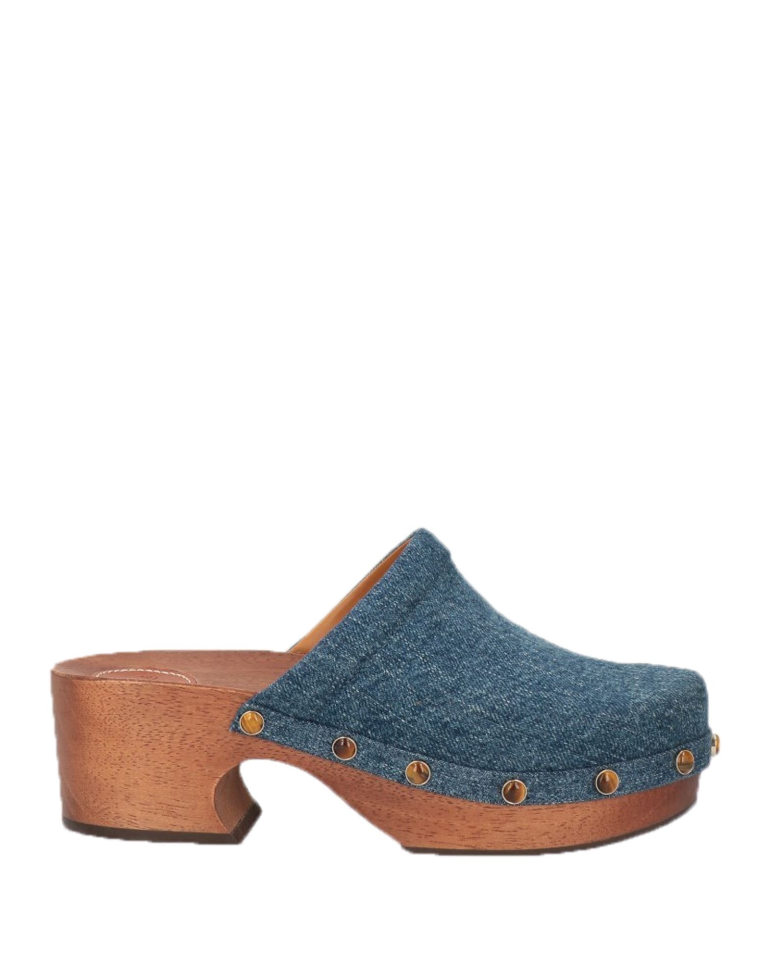 Blue Women's Mules And Clogs - 1