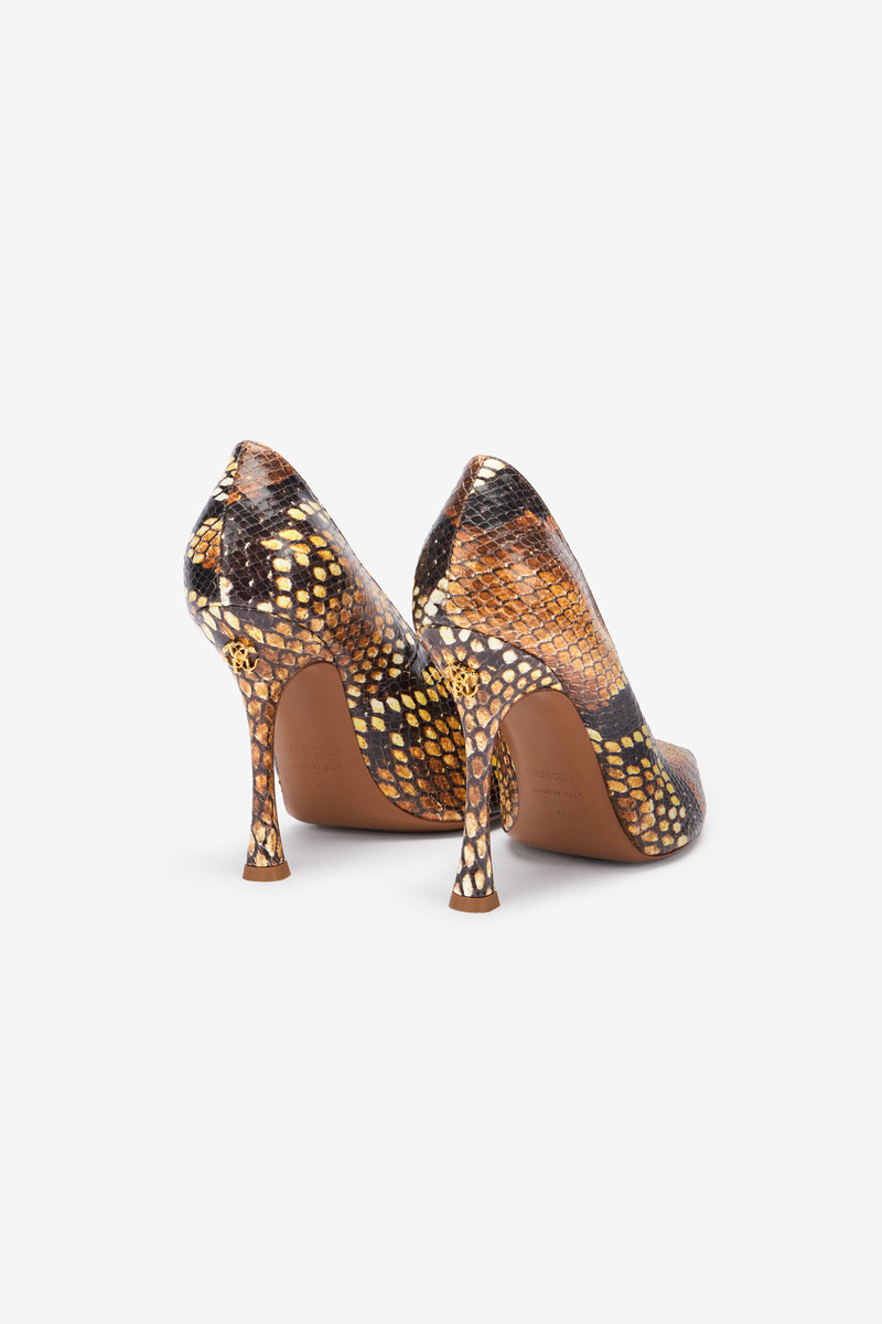 Roberto Cavalli Pumps With Python Print outlook