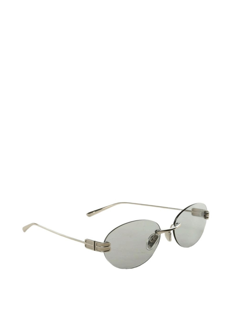 BALENCIAGA Gossip oval-frame sunglasses outlook