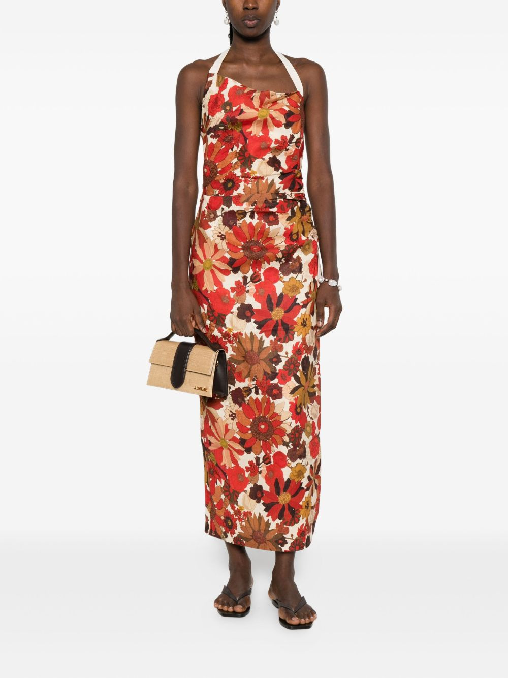 Castella floral-print dress - 2