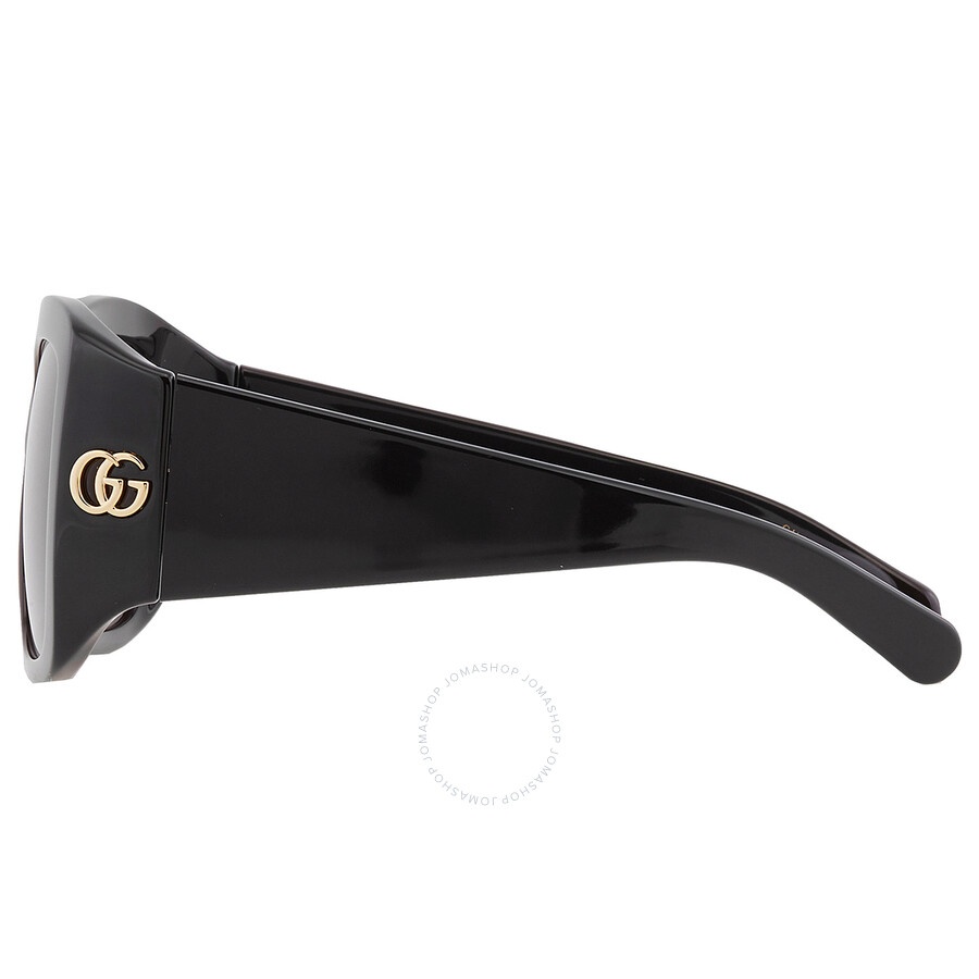 Gucci Grey Ladies Square Sunglasses GG1402S 001 55 - 4