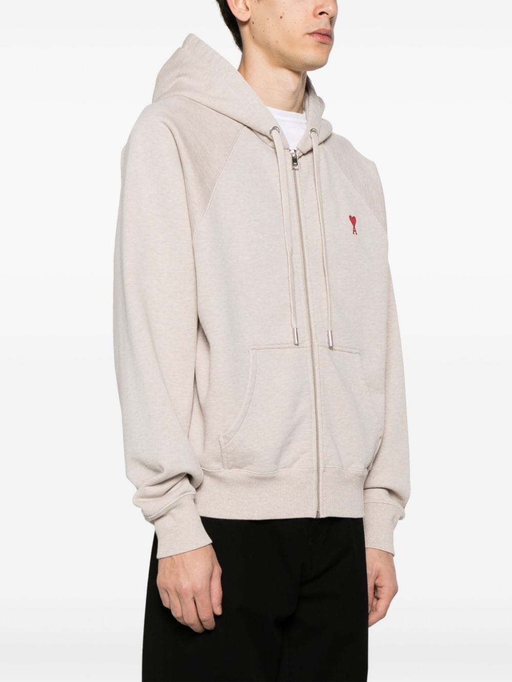 Ami de Coeur zip-up hoodie - 3