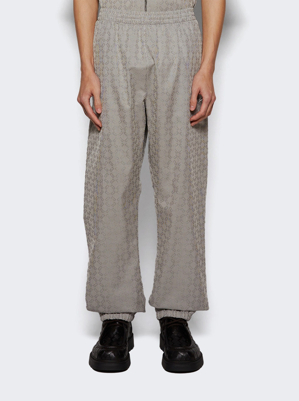 Jogger Pants Black And White - 2