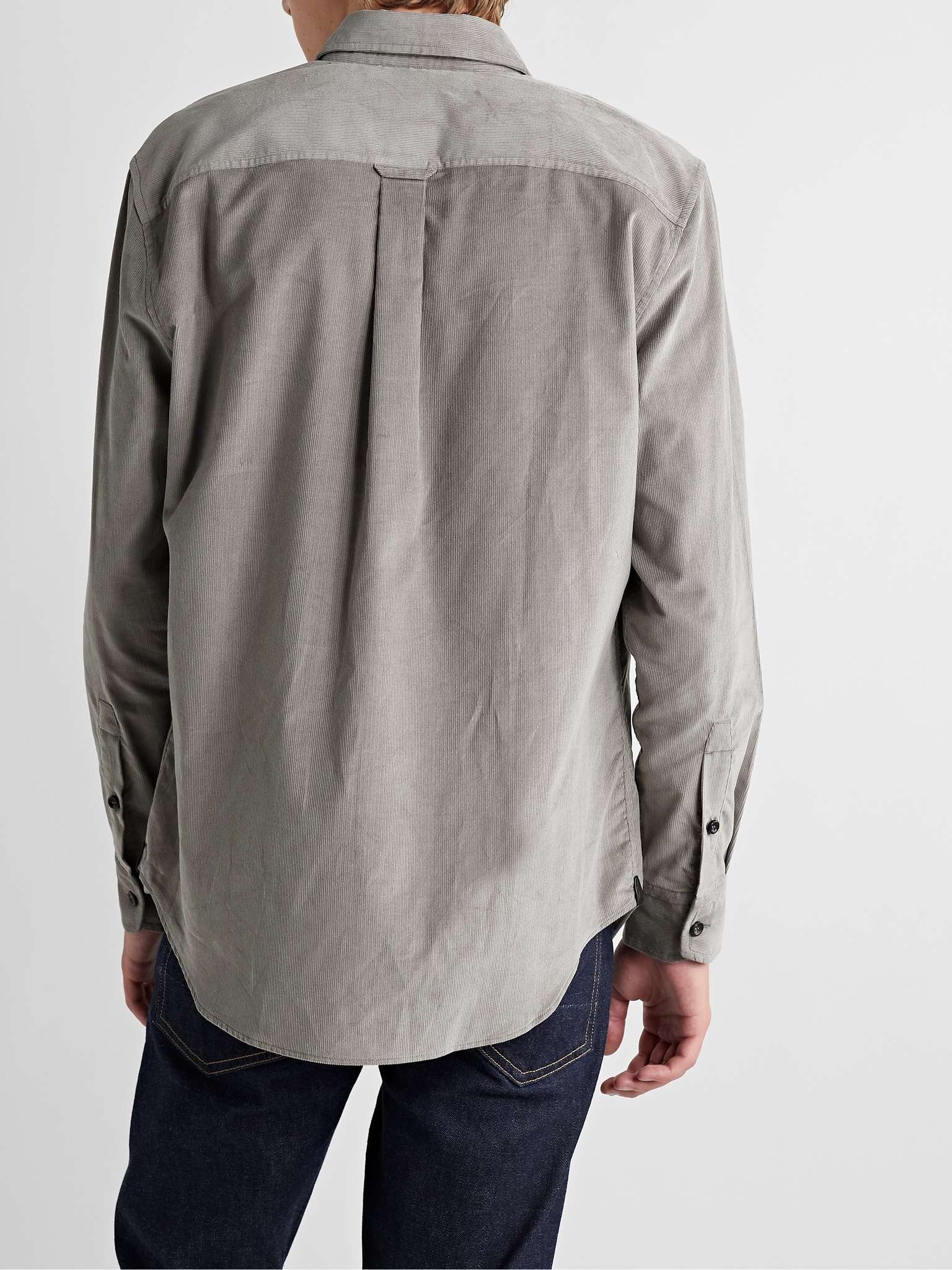 Sea Island Cotton-Corduroy Shirt - 9