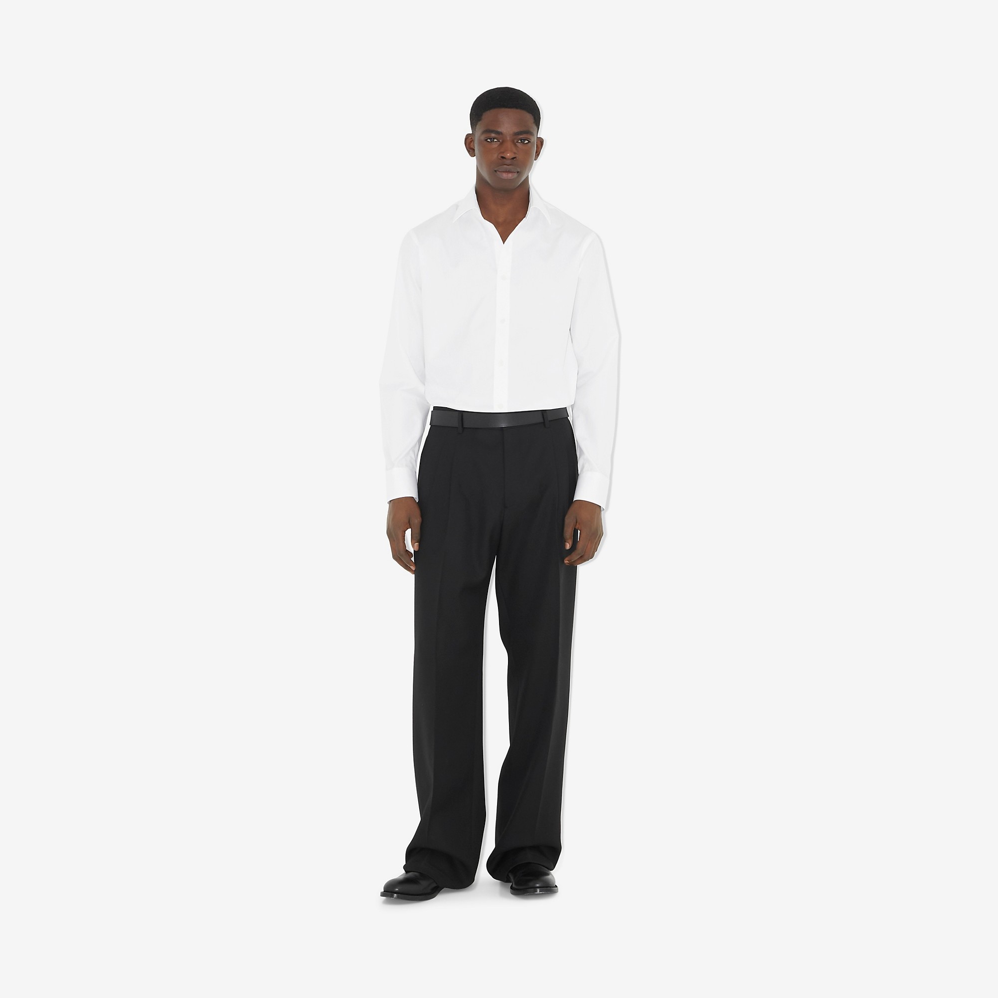 Cotton Poplin Slim Fit Shirt - 2