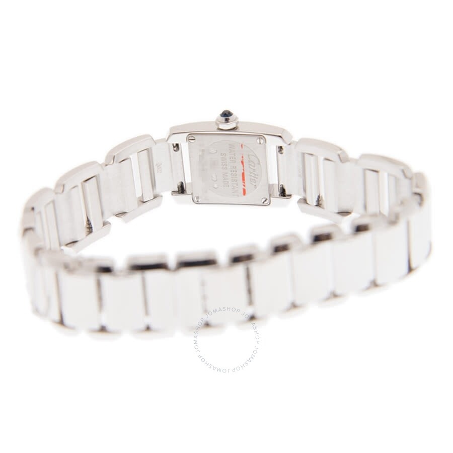 Cartier Tankissime 18kt White Gold Mini Ladies Watch W650029H - 5