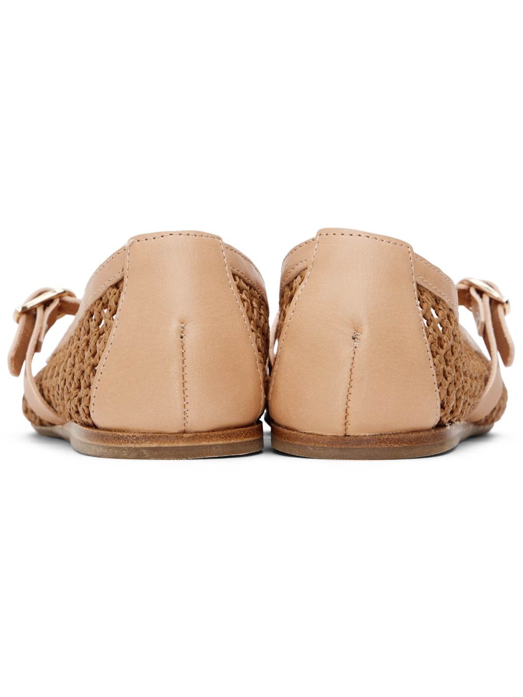 Brown Aerati Ballerina Flats - 2