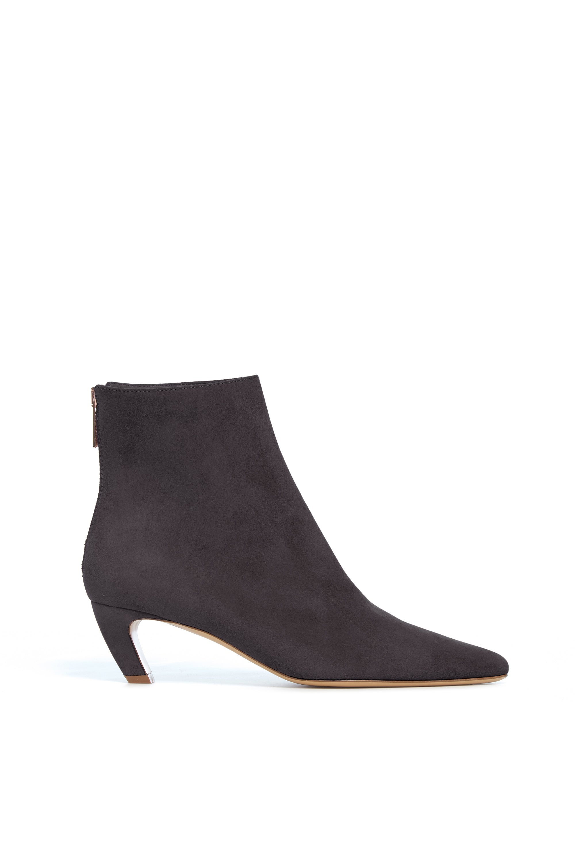 Clayton Ankle Boot in Chocolate Suede - 1