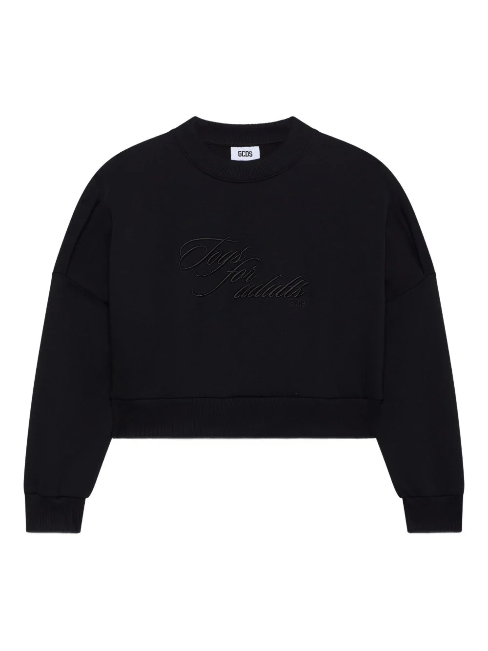 embroidered sweatshirt - 1