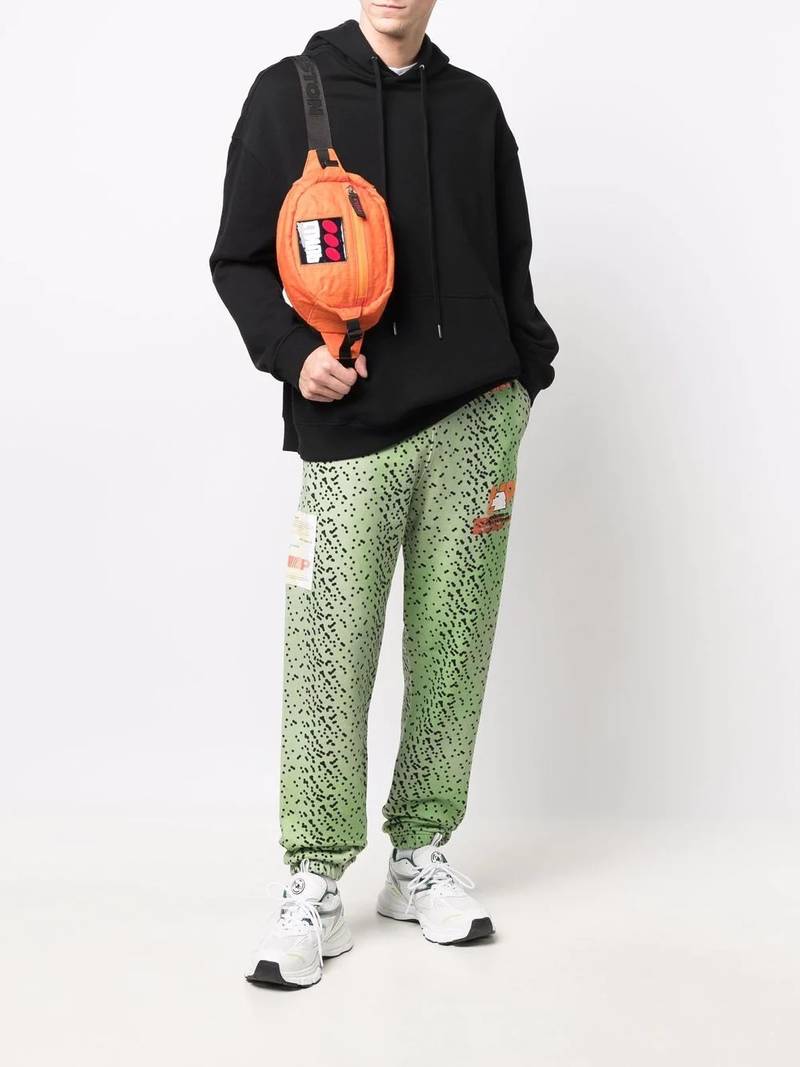 Heron Preston polka-dot track pants outlook