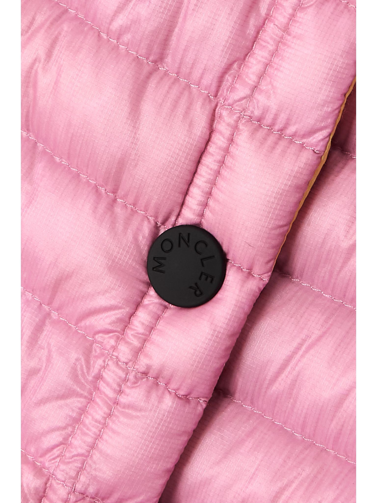 Gumiane quilted shell down vest Pink - 5
