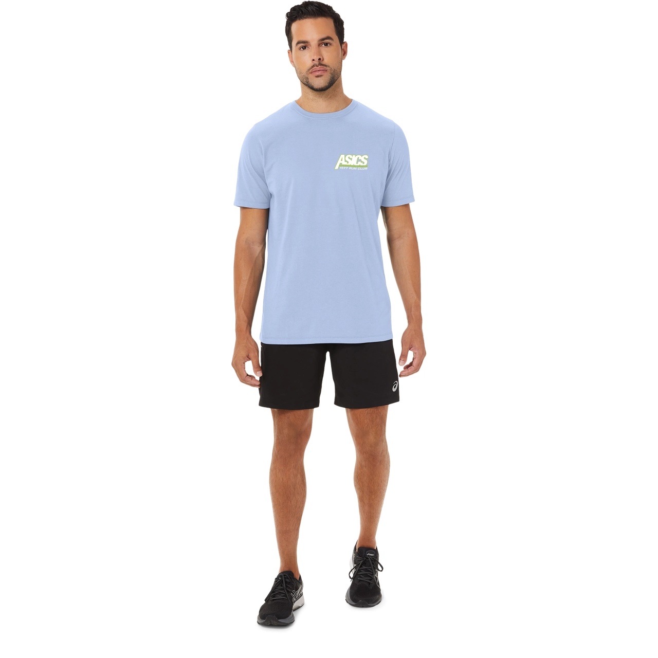 UNISEX ASICS SMSB 1977 RUN CLUB SHORT SLEEVE TEE - 7