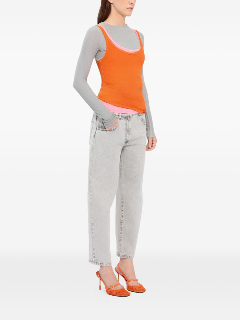 MSGM ribbed tank top outlook