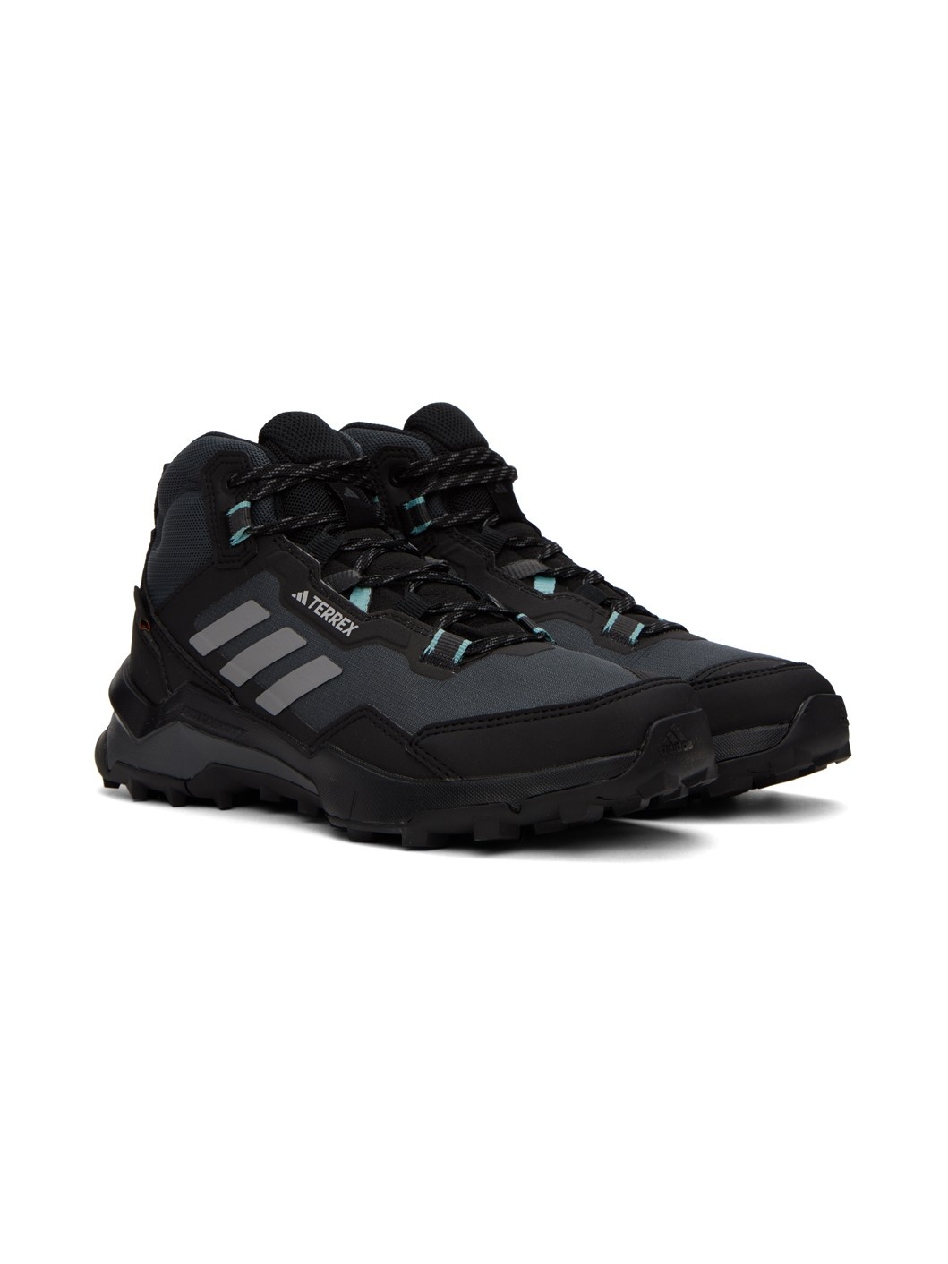 Black & Gray Terrex AX4 Sneakers - 4