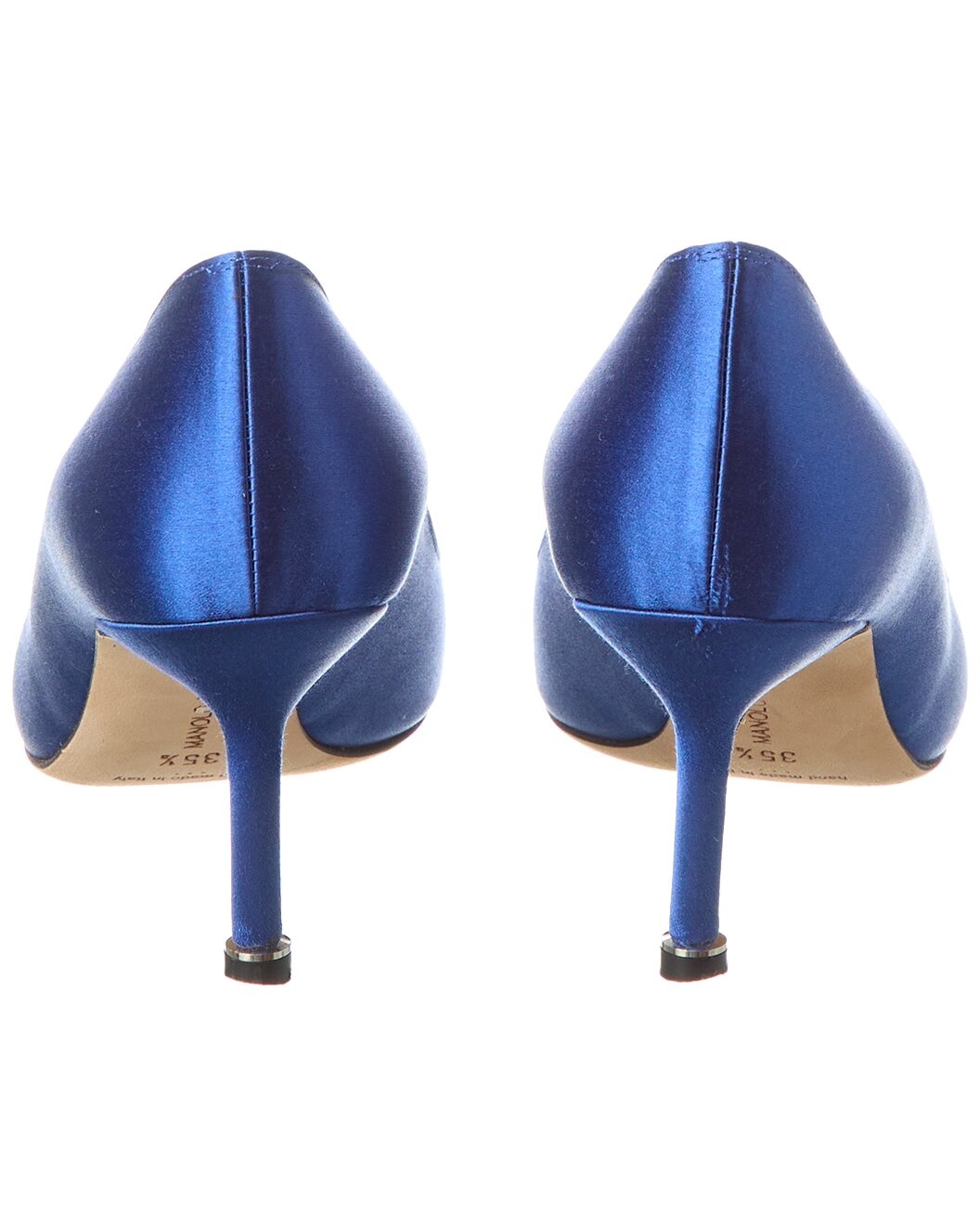 Manolo Blahnik Hangisi 70 Satin Pump - 3