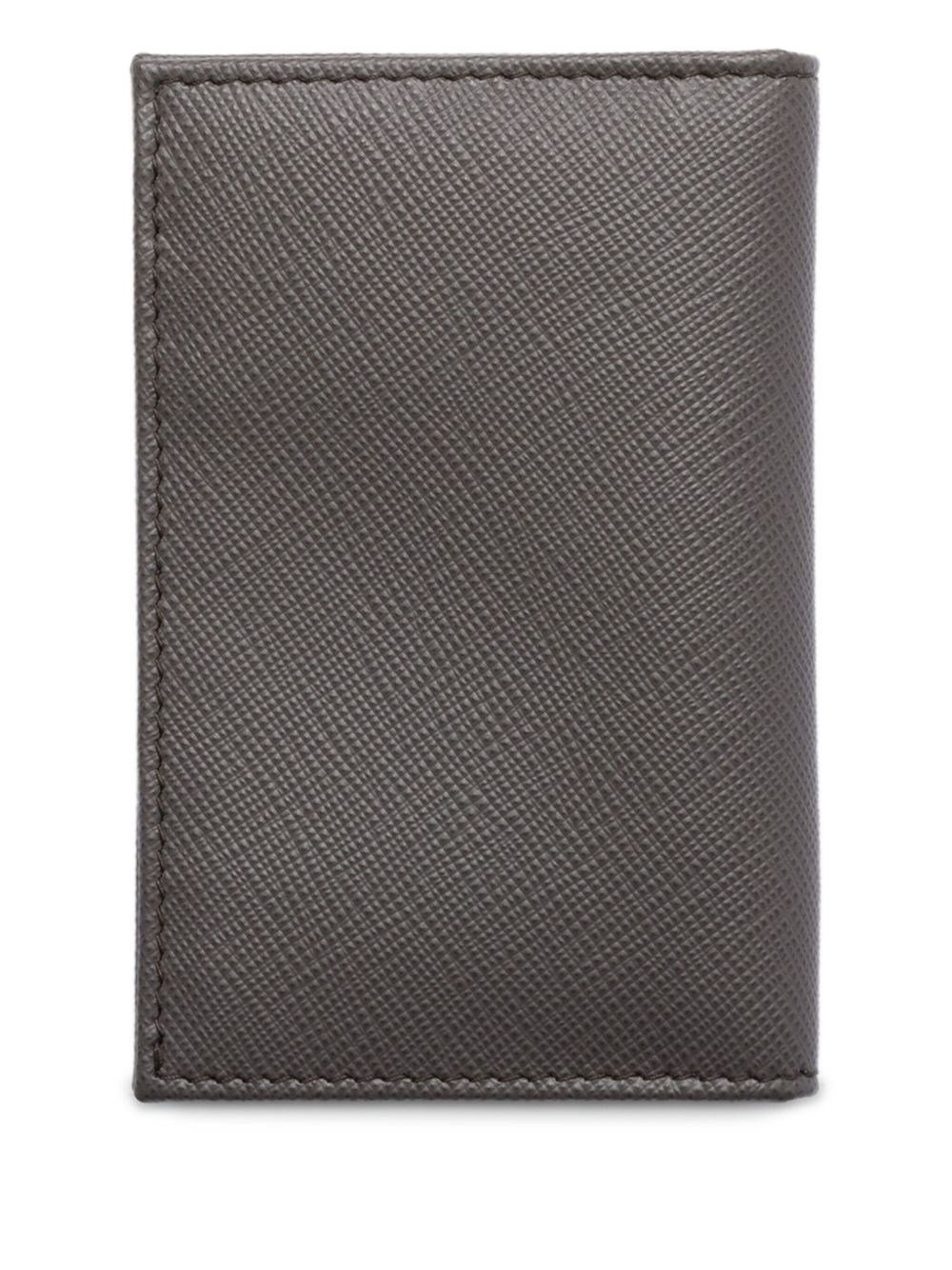 Saffiano leather card holder - 2