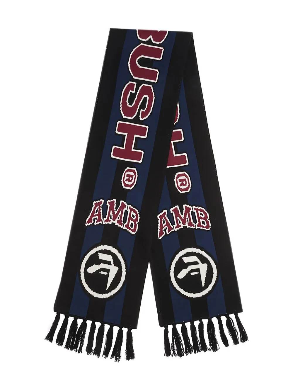 fringed-edge scarf - 1