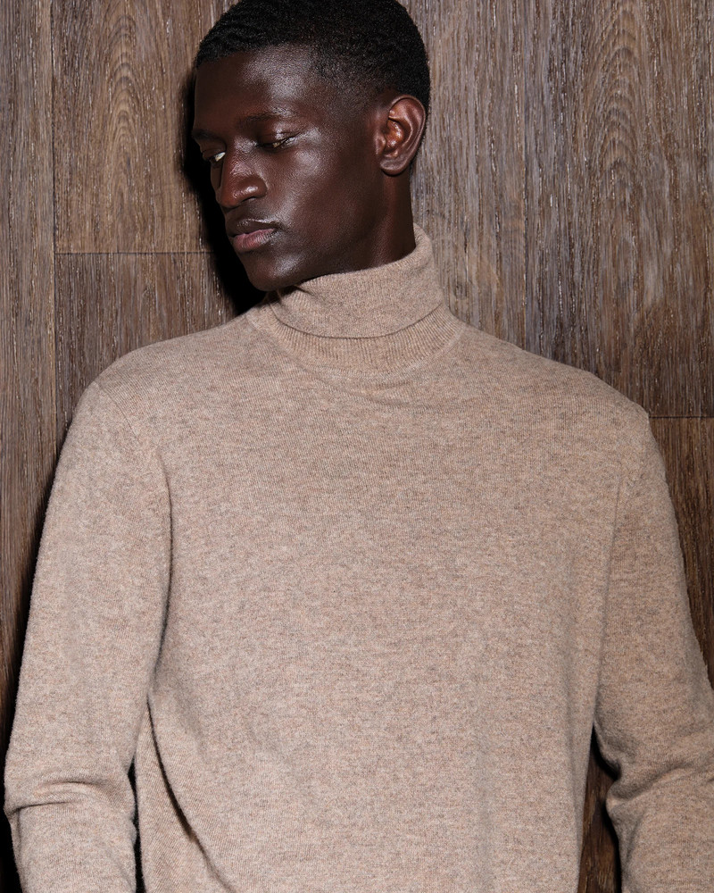 entire studios KNIT TURTLENECK CAMEL outlook