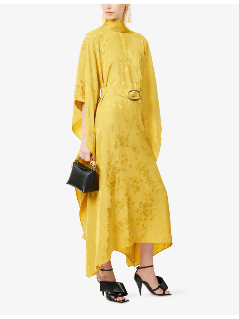 Taller Marmo La Luna Floral Jacquard Woven Kaftan outlook