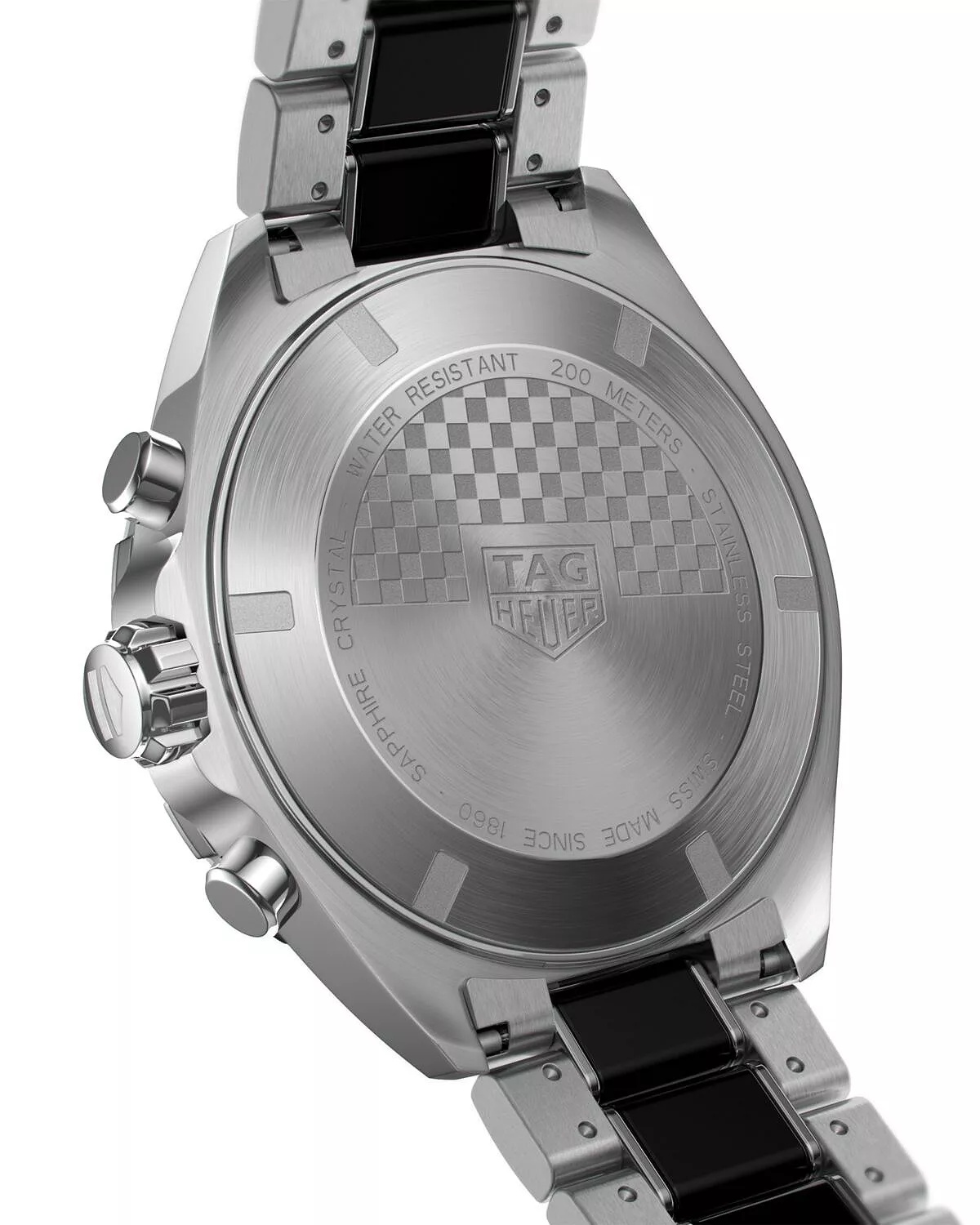 Formula 1 Quartz Men's Gray Steel & Black Ceramic Chronograph, 43mm - 4