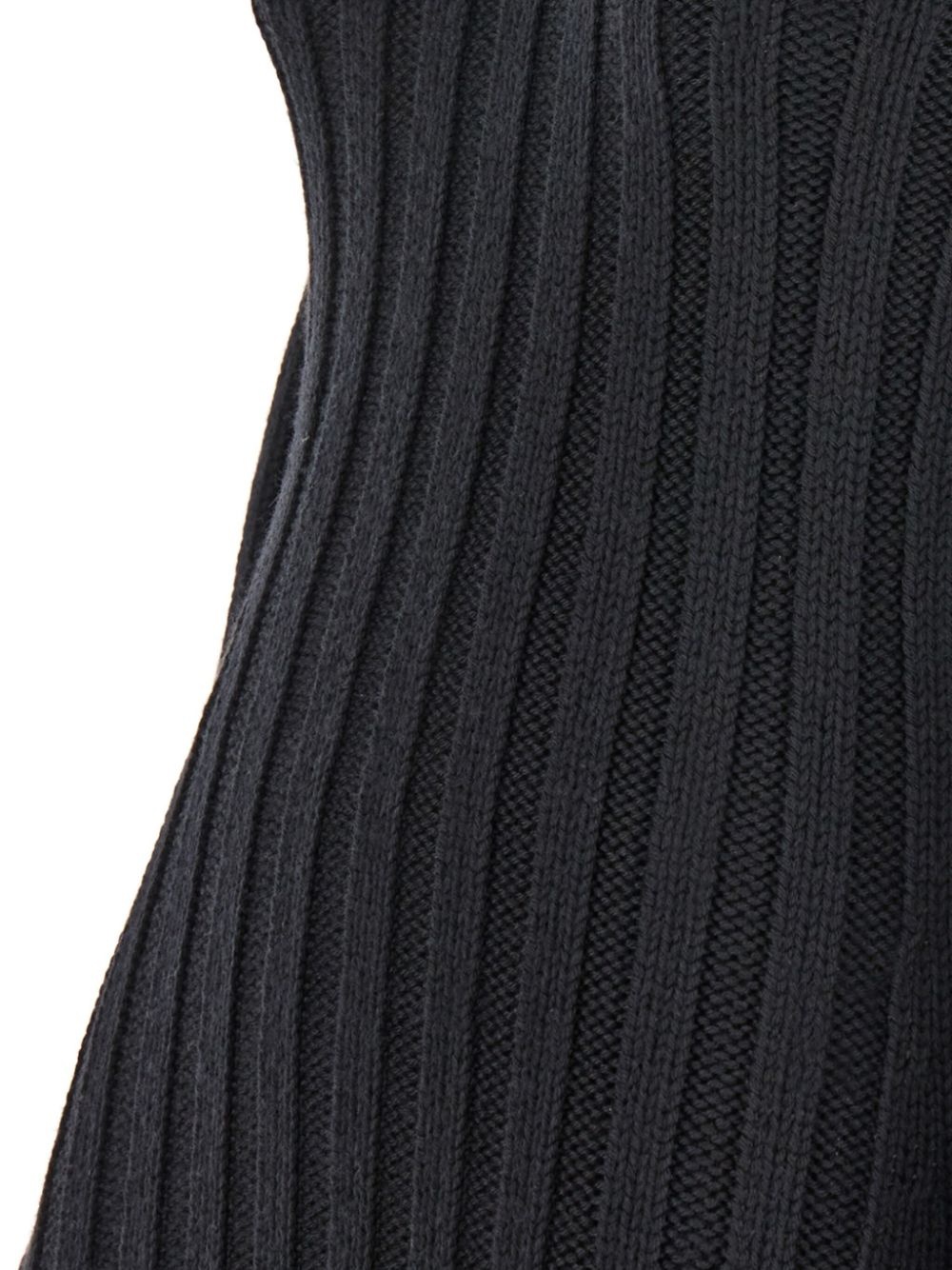 ribbed wool dress - 3