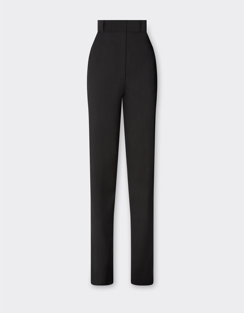 Trousers in Q-Cycle® mélange wool 1