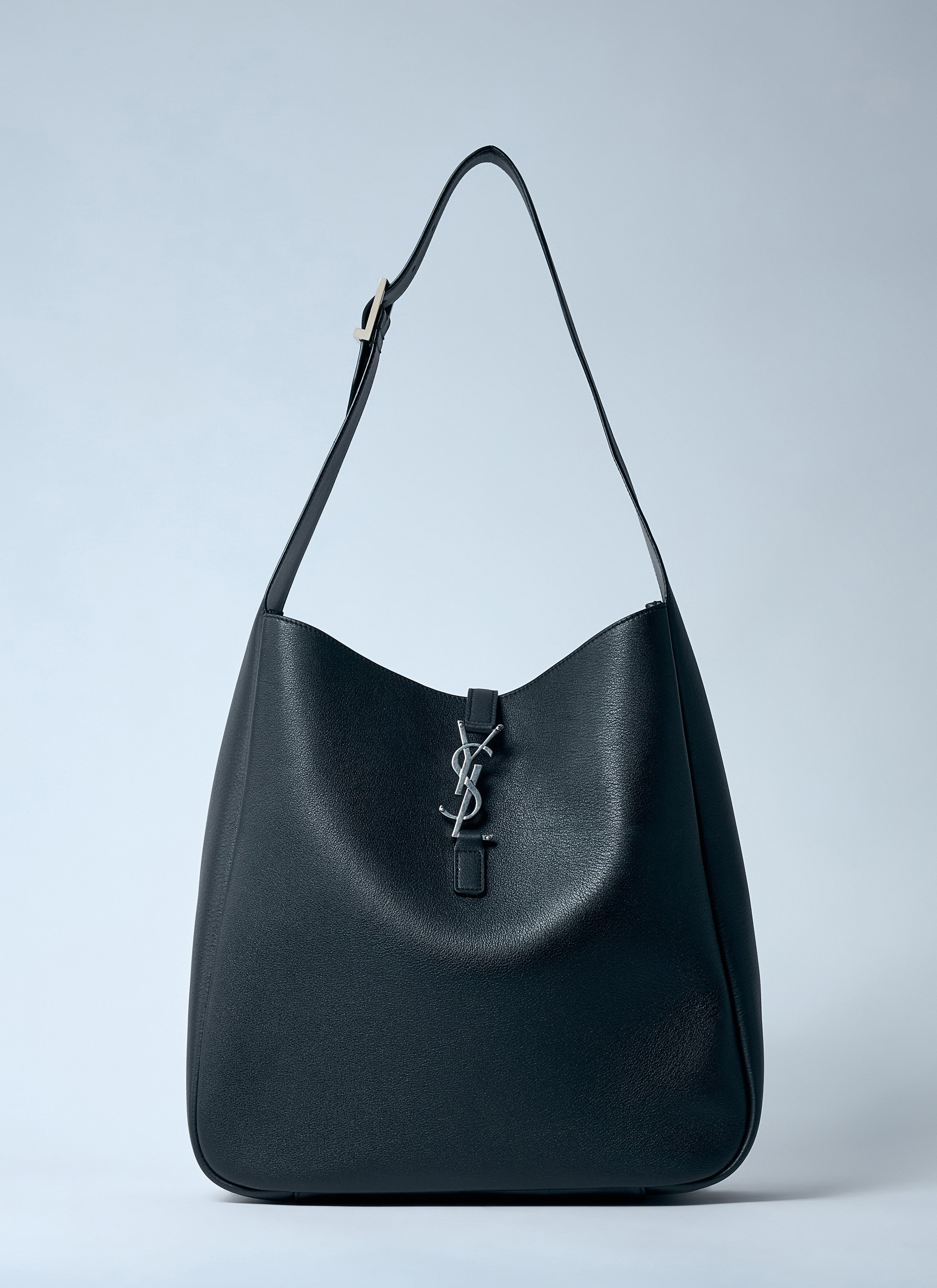 Saint Laurent Women Large Le 5 À 7 Leather Shoulder Bag - 6