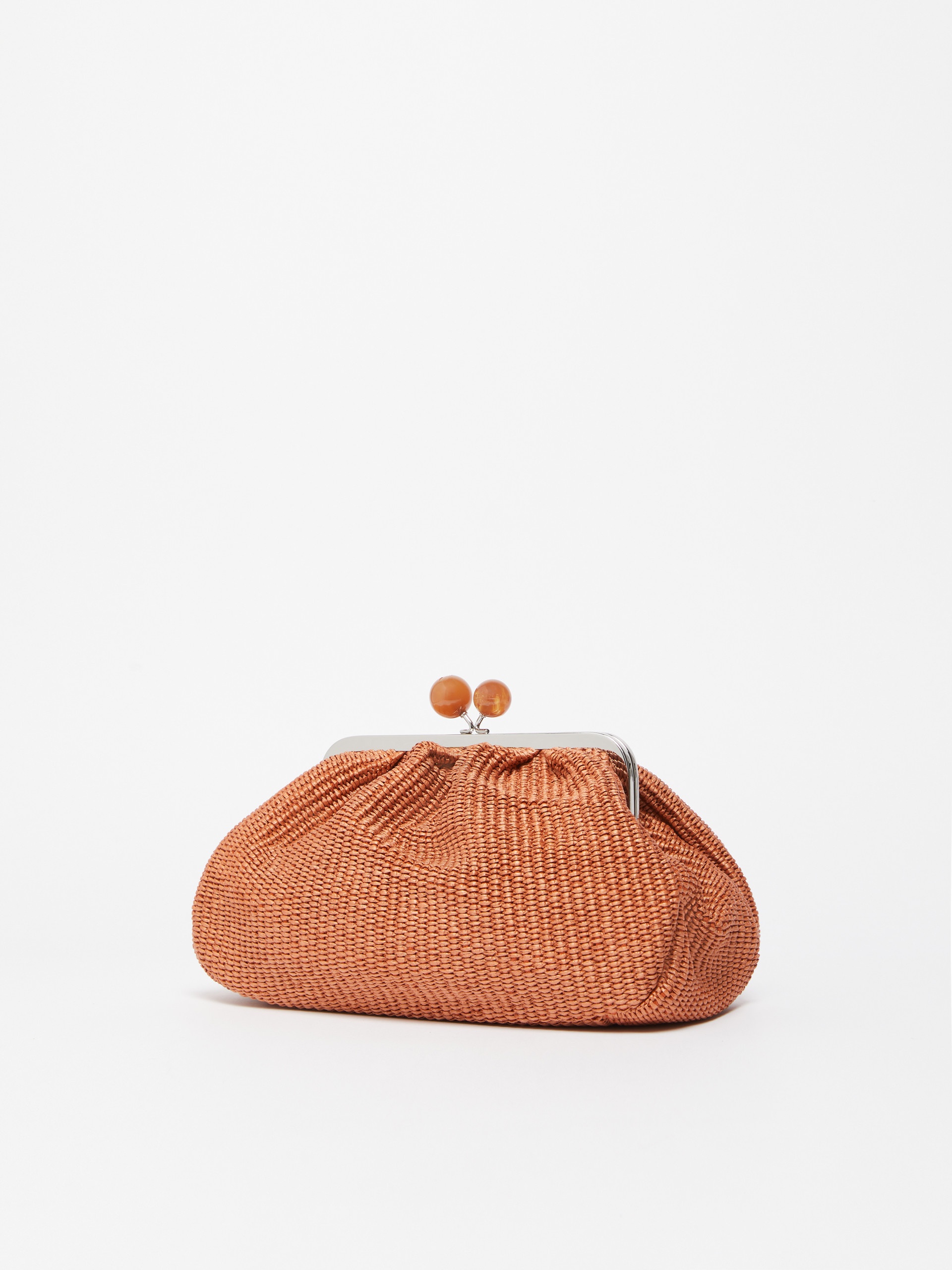 FORTUNA Medium raffia-effect Pasticcino bag 2
