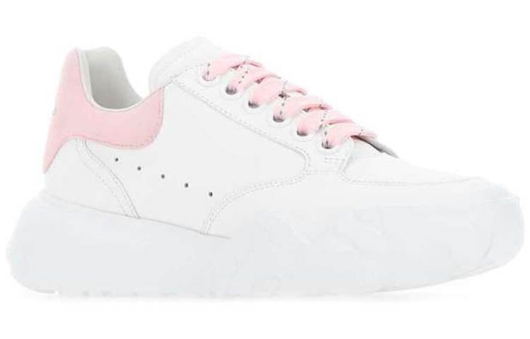 (WMNS) Alexander McQueen Oversized Court Trainer 'White Pink' 633915WIA9A9414 - 3