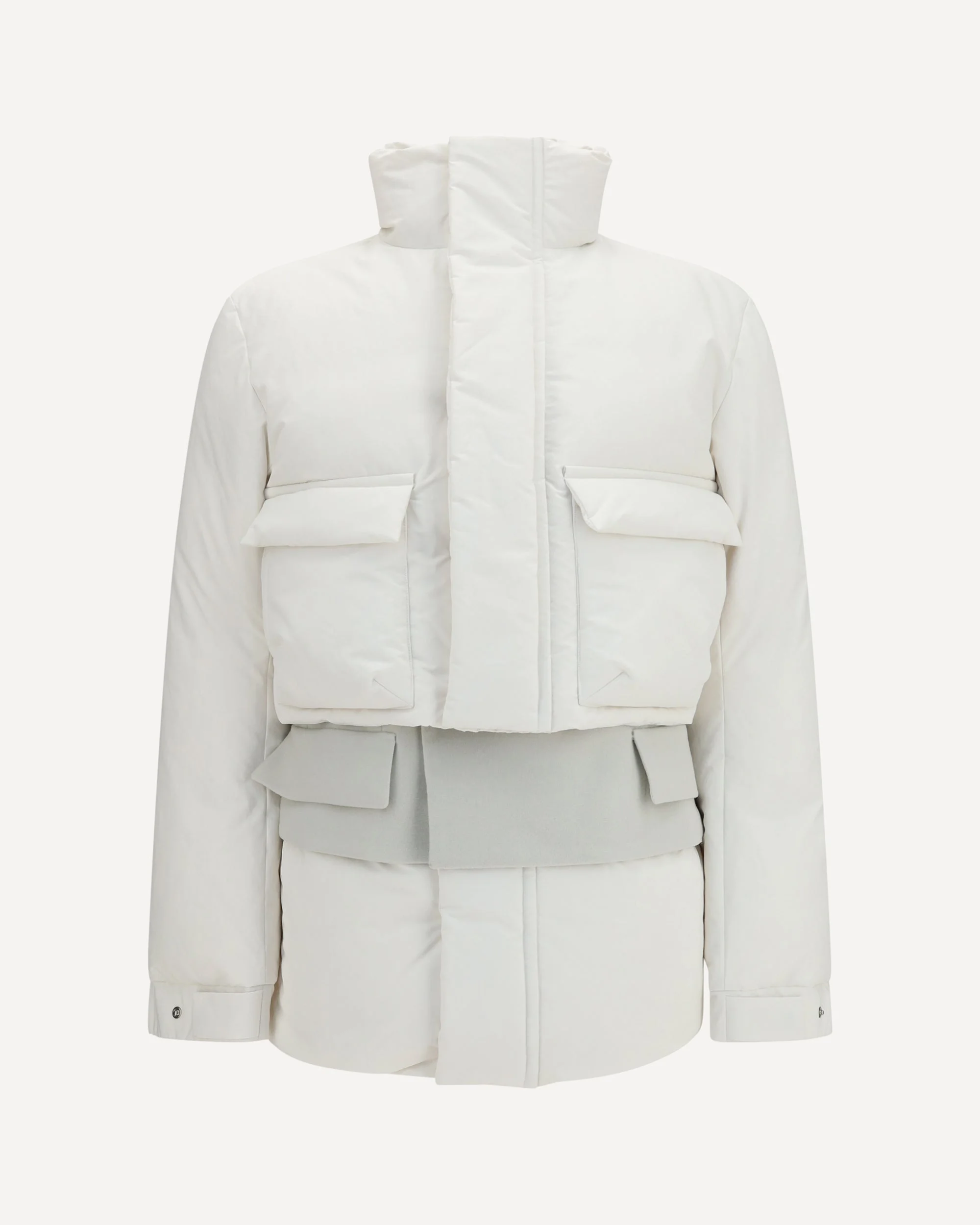 Double padded Jacket with zip closure - 1