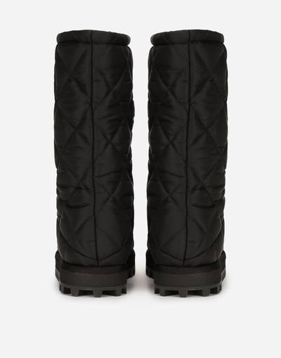 Dolce & Gabbana Nylon boots with DG logo outlook