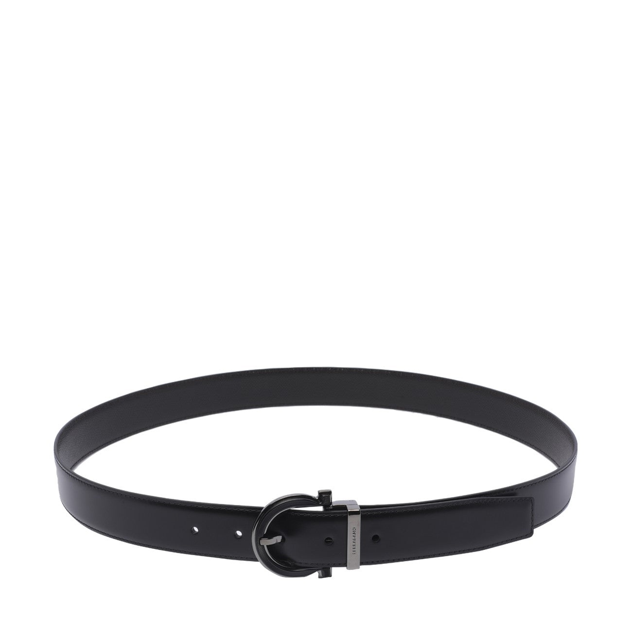 Ferragamo Men Gancini Reversible Belt - 1