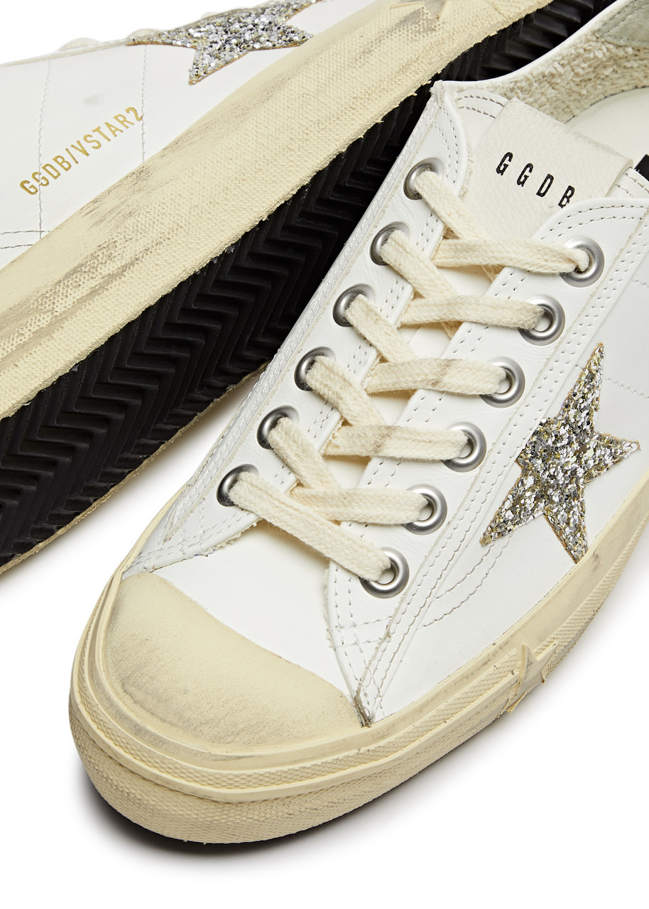 V-Star 2 distressed leather sneakers - 3