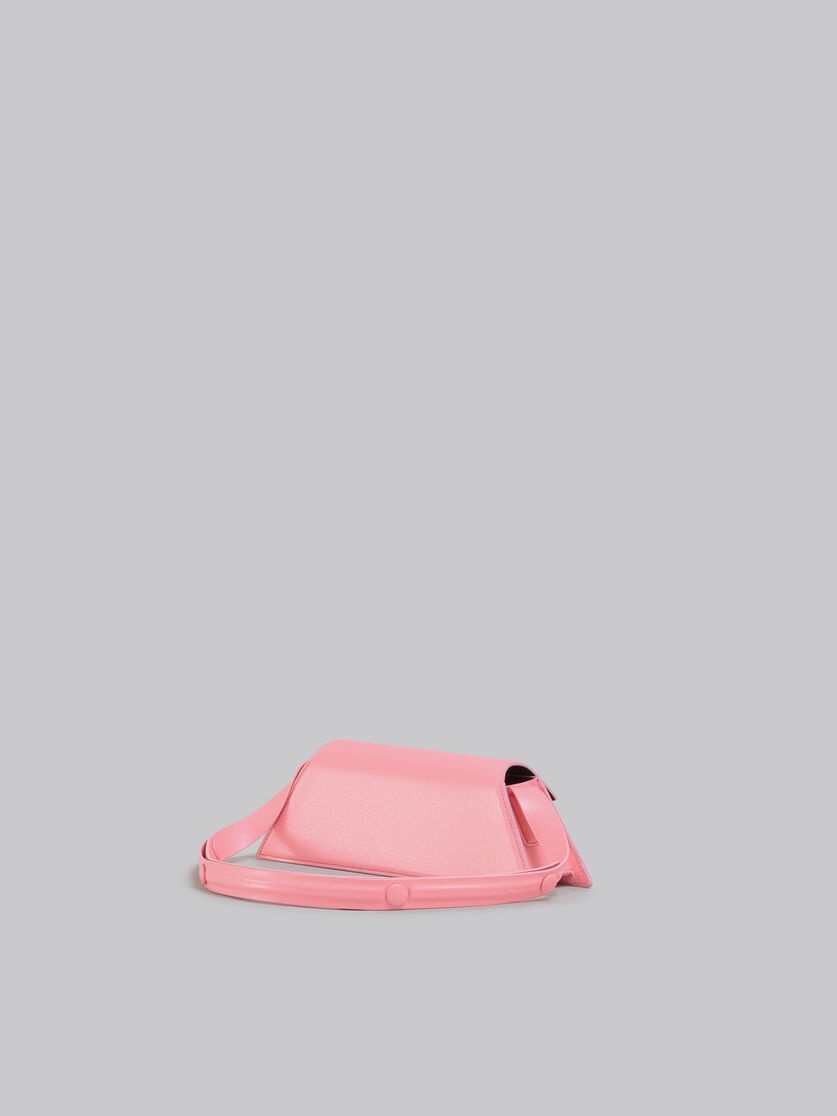 MINI TRUNKOISE BAG IN SMOOTH LIGHT PINK LEATHER - 3