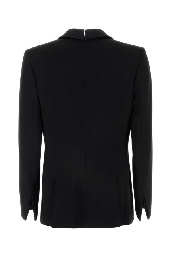 ジャケット GIORGIO ARMANI Black wool blazer (GW000142TE10936 UC001) Giorgio Armani Black Wool Blazer | italist